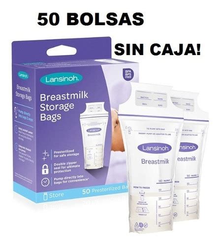 50 Bolsas Recolectoras Almacenar Leche Materna Lansinoh I TECH