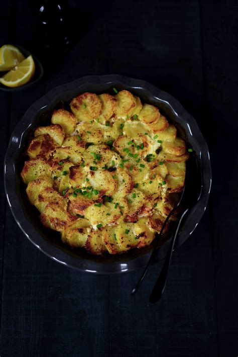 Gratin De Pommes De Terre Saumon Et Pinards On Dine Chez Nanou