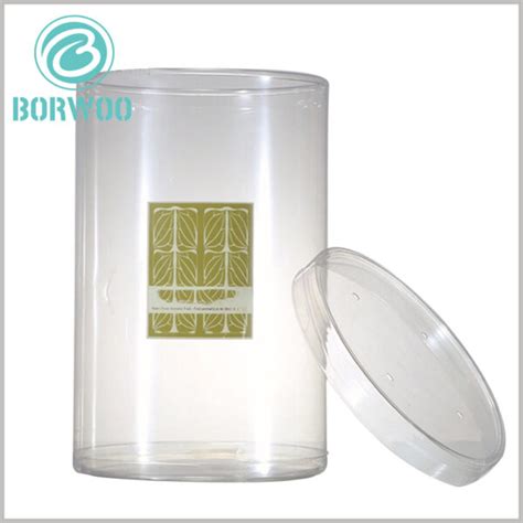 Clear Pvc Tube Packaging For Food Custom Tube Boxes Wholesale