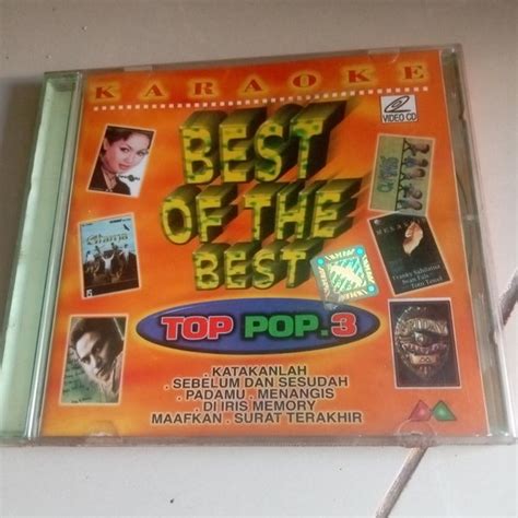 Jual Vcd Musik Karaoke Best Of The Best Top Pop Indonesia Di Lapak