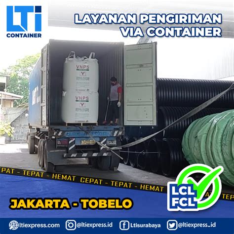 Ekspedisi Container Jakarta Tobelo Murah Lti Container