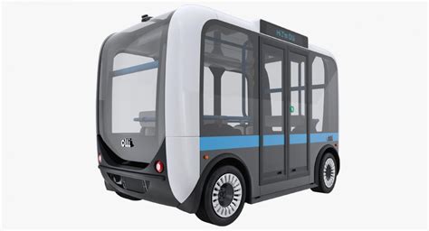 D Model Olli Self Driving Electric Bus D Molier International