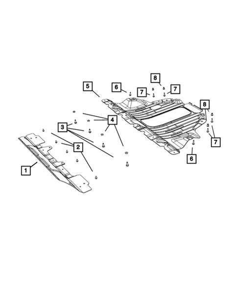 Floor Pans For 2020 Jeep Compass Mopar Online Parts