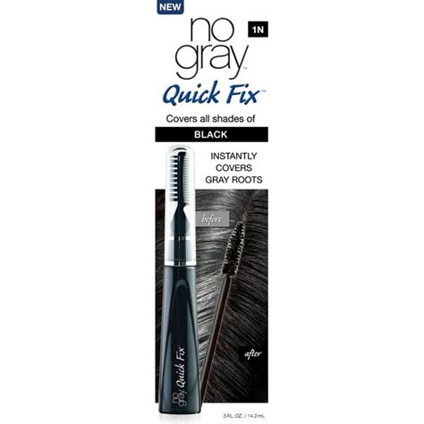 No Gray Quick Fix Hair Color Waterproof Roots Touch Up For Black Hair