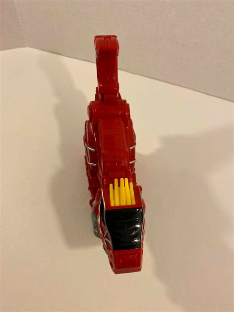 Mavin Power Rangers Dino Super Charge Deluxe Red T Rex Morpher Bandai