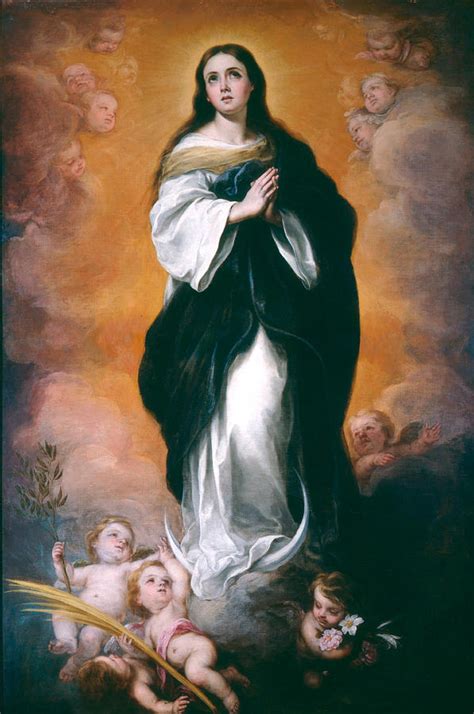 Inmaculada Concepci N Painting By Bartolom Esteban Murillo Fine Art