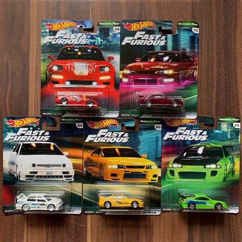 Hot Wheels Premium Bundle Fast Furious Mix B 2019 Shopee Malaysia