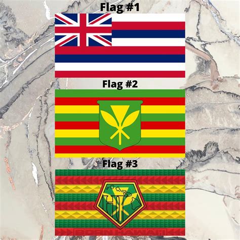 Hawaiian Flag Stickers Polynesian Stickers Etsy