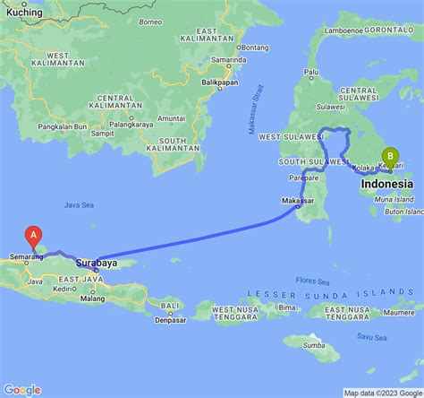 Jarak Dan Lama Perjalanan Dari Kab Jepara Ke Kota Kendari Navi Id