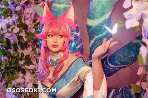 Ahri Spirit Blossom Nackt 18 Cosplay Durchgesickert Von Onlyfans