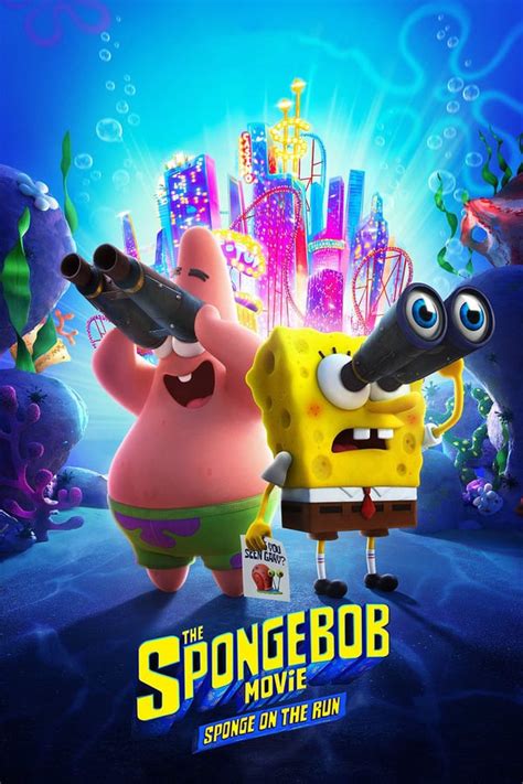 Sünger Bob Kare Pantolon Firarda The Spongebob Movie Sponge On The