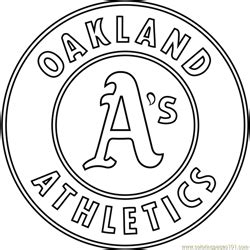 MLB Team Logos Coloring Pages for Kids - Download MLB Team Logos ...