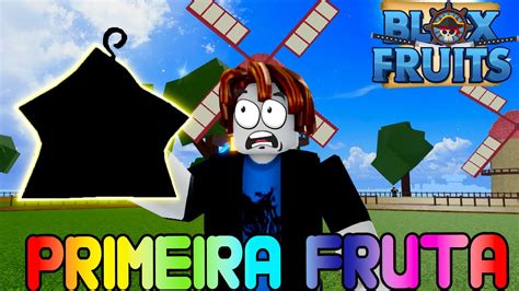 Come Ei Do Level No Blox Fruits E Essa Foi Minha Primeira Fruta