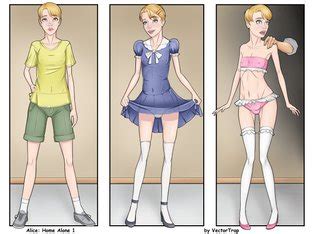 Alice Home Alone Luscious Hentai Manga Porn