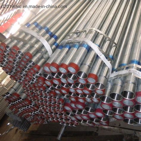 Galvanized Round Welded Pipe ERW Hot DIP Pipe ERW Rectangular Tube