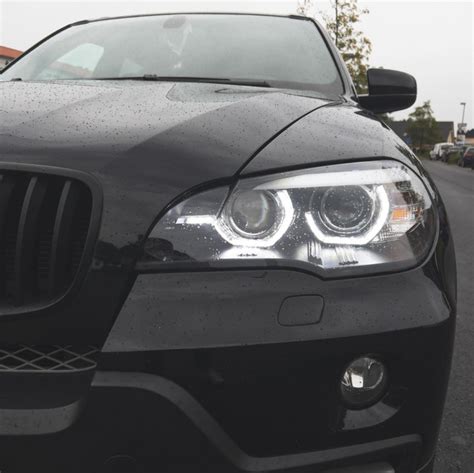 Xenon Led Tagfahrlicht Angel Eyes Scheinwerfer F R Bmw X E