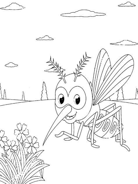 Ausmalbilder Insekten | Drucken kostenlos für Kinder