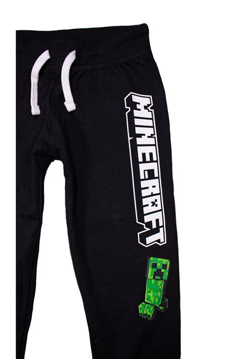 Minecraft Tepláky Creeper ČernÉ Le Moda Cz