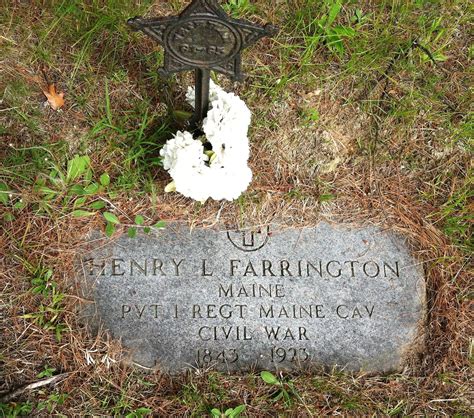 Henry Lyman Farrington 1843 1923 Find A Grave Memorial