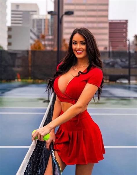 Worlds Sexiest Tennis Influencer Delights Fans With New Snap In Tiny