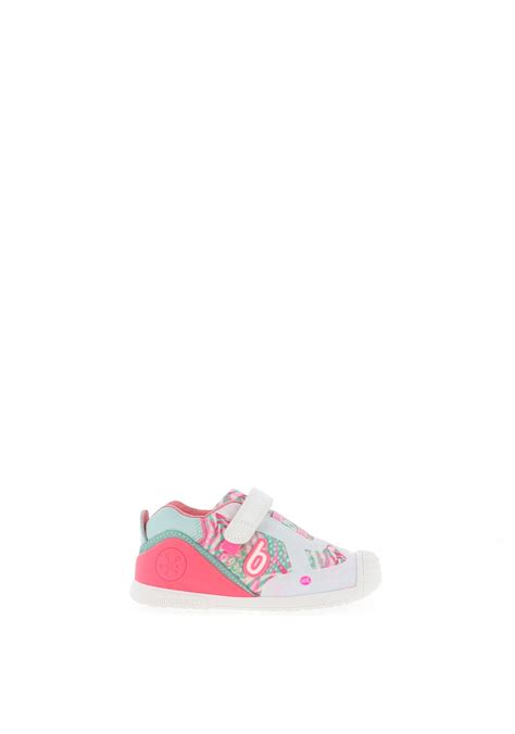 Biomechanics Baby Girls Printed Mesh Trainers, Pink - McElhinneys