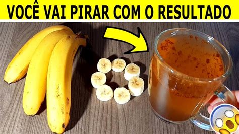 Chá de casca de banana descubra os benefícios do chá do momento