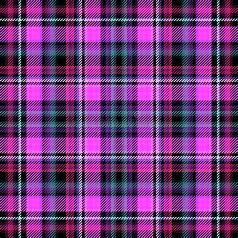 Tartan Plaid And Scotland Design Fabric Christmas Stock Illustration