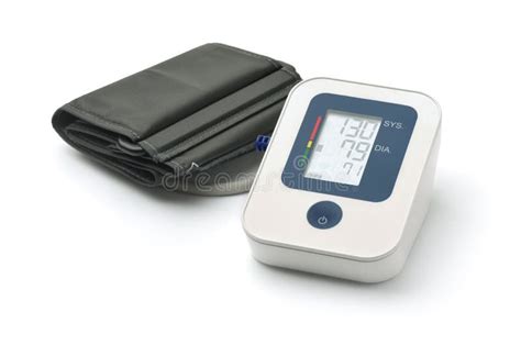 Electronic Blood Pressure Monitor Stock Photo Image Of Equipment