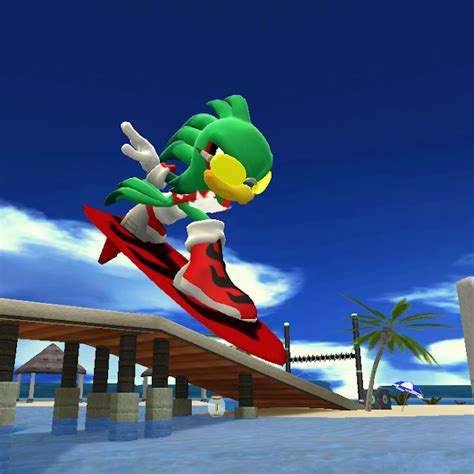 Sonic World Dx On Twitter Costume Of The Day Jet Summer Based On