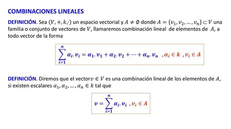 Combinaciones Lineales Renzo Cuzco Udocz