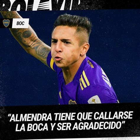 Bolavip - 🔥 Durísima frase contra Almendra tras sus dichos. ⚽ Un