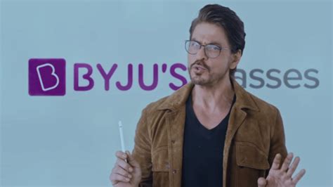 Edtech Platform Byju's Temporarily Pulls Ads Featuring Shah Rukh Khan