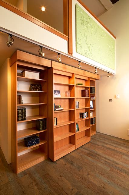 Library Wall Bed Modern Wohnzimmer Vancouver Von Coleen Walters