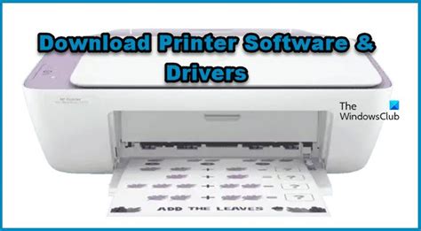 Download and Install Printer Driver and Firmware for Windows 11