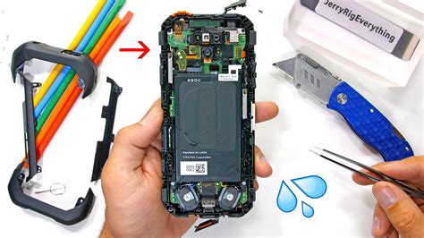 The Worlds Most Waterproof Smart Phone Teardown YouTube