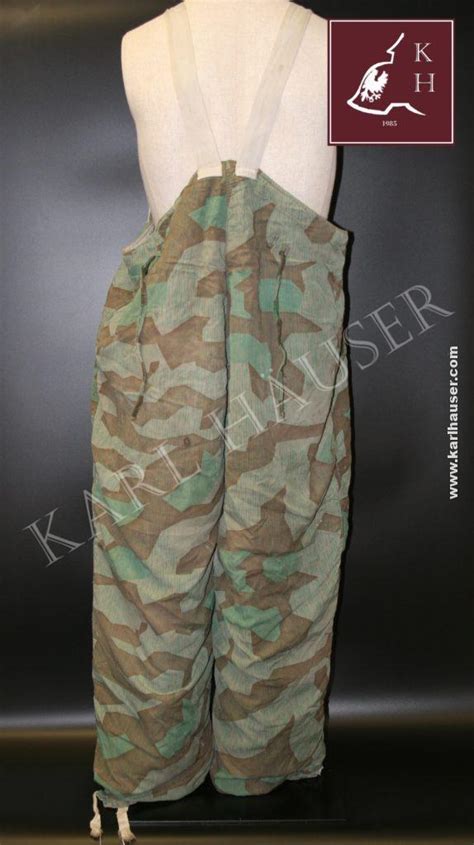 Wehrmacht Splittertarn Winter Hose German Camo Trousers Karl H User