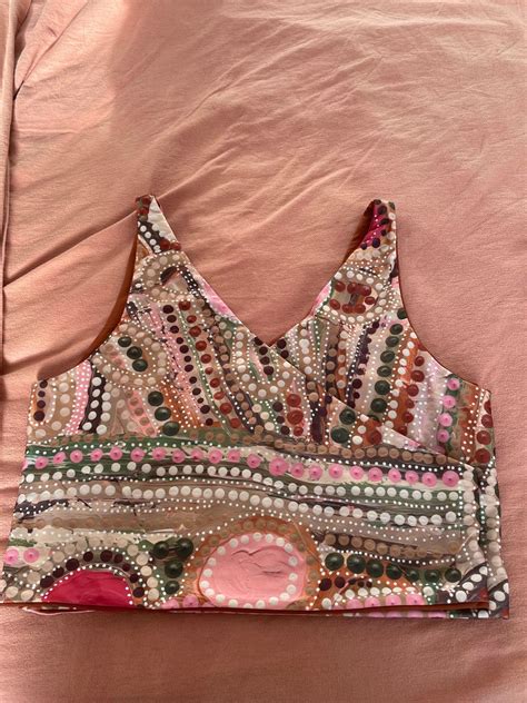 Tulum Reversible Bikini Wrap Top Women S Black And Cream Bikini Plus Size Swimwear Baiia