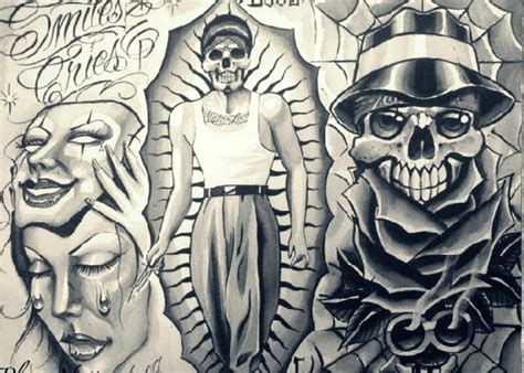 Pin Von Raffaele Zuppa Auf Gangster Tattoo Chicano Style Gl Ckspiel