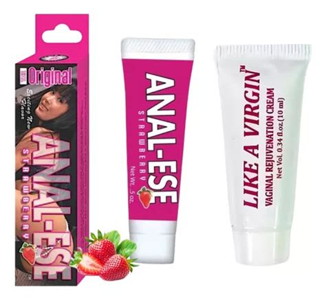 Lubricante Anestesico Anal Ese Fresa 0 5oz Like A Virgin Meses sin interés
