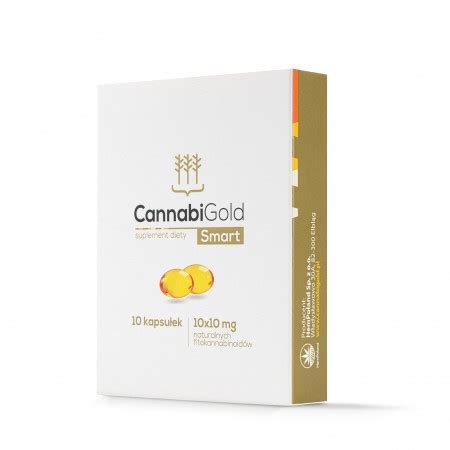 Kapsu Ki Konopne Cbd Szt Cannabigold Smart