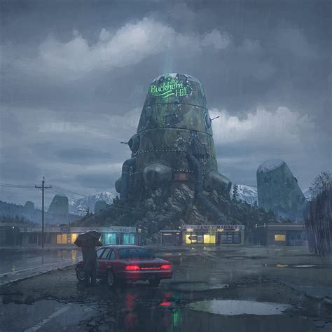 The Amazing Sci-Fi Art of Simon Stålenhag | Science Fiction Artist