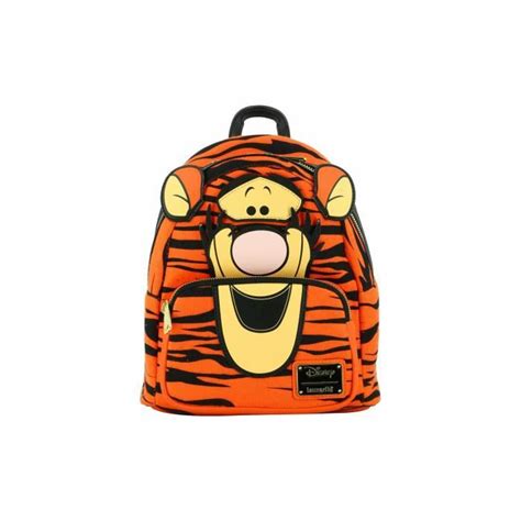 Mini Sac A Dos Loungefly Winnie L Ourson Tigrou Orange Et Jaune