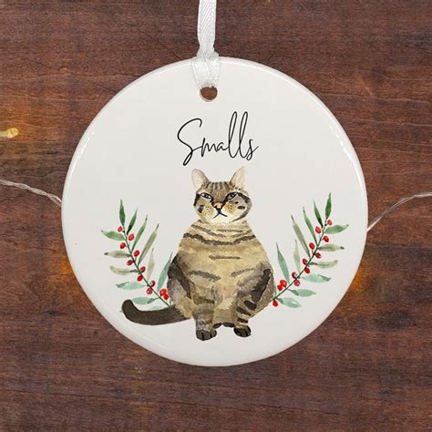 Fat Cat Ornament Etsy