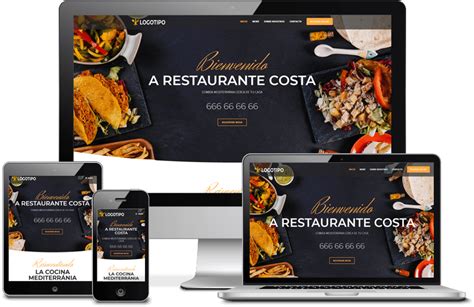 Web para restaurante Webconómica