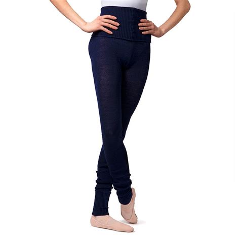 T0105 Bloch Full Length Roll Waist Womens Warmup Pant Bloch Australia