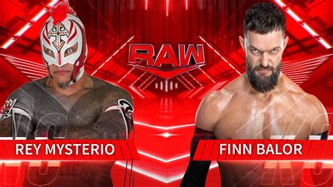 Wwe K Rey Mysterio Vs Finn Balor One On One Match Youtube