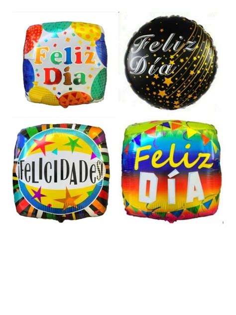 Globo feliz día felicidades PAPELERA MARTINEZ