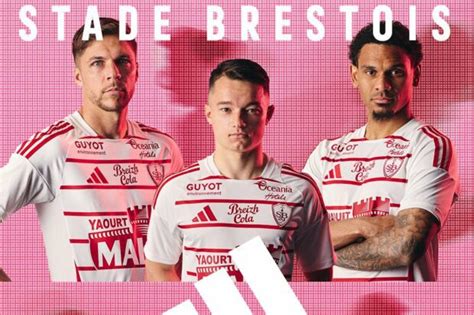 Les Maillots De Football Brest 2024 2025 Avec Un Maillot LDC