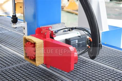 Ele Linear Atc Axis Cnc Router With Tools Blue Elephant Cnc