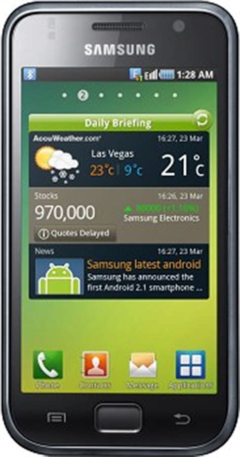 Samsung I9000 Galaxy S 16GB Price in Pakistan & Specifications - WhatMobile